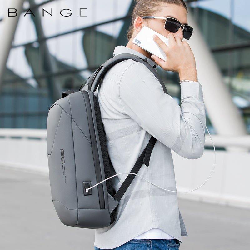 Classic Anti-Theft Backpack for 15.6" Laptop – Secure & Timeless Design – Bange Classic
