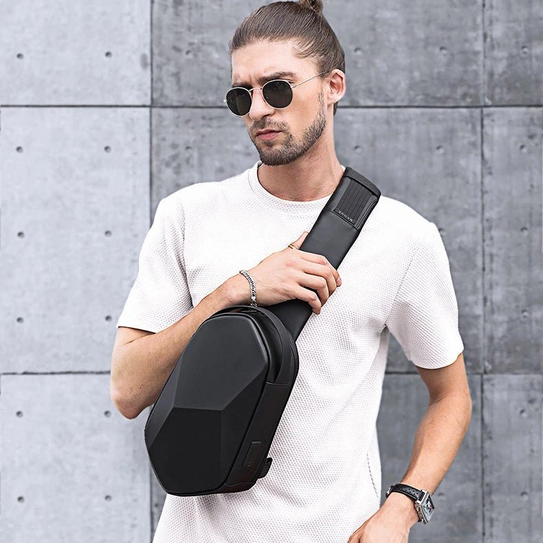Waterproof Hard Shell Crossbody Bag for Travel – Bange Crashpak