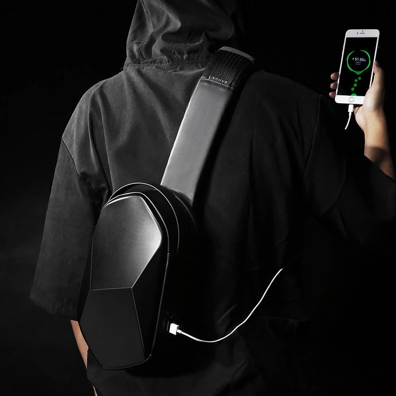 Waterproof Hard Shell Crossbody Bag for Travel – Bange Crashpak