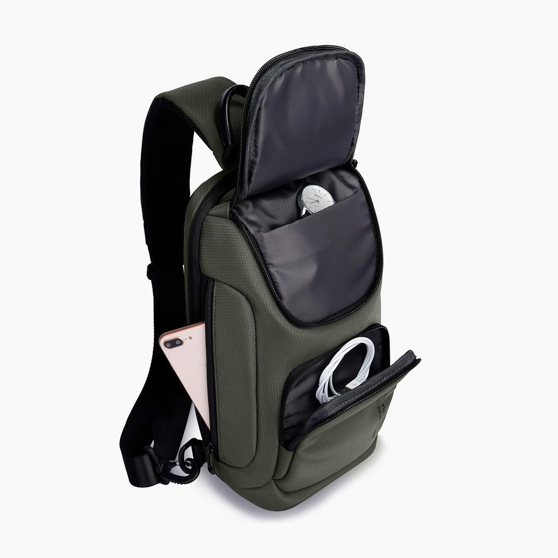 Lightweight Functional Crossbody Bag – Compact & Everyday Use – Bange Hero