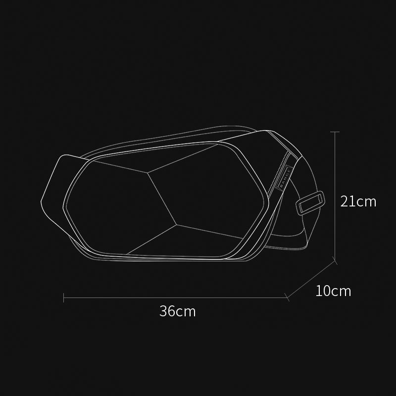 Lightweight Water-Resistant Waist Bag for Travel & Everyday Use – Bange Nayo