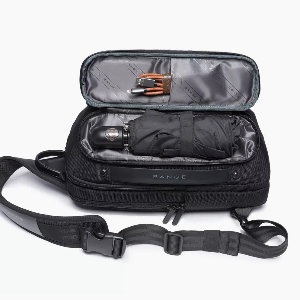 Compact Shoulder Bag for Daily Use – Bange Nero-S