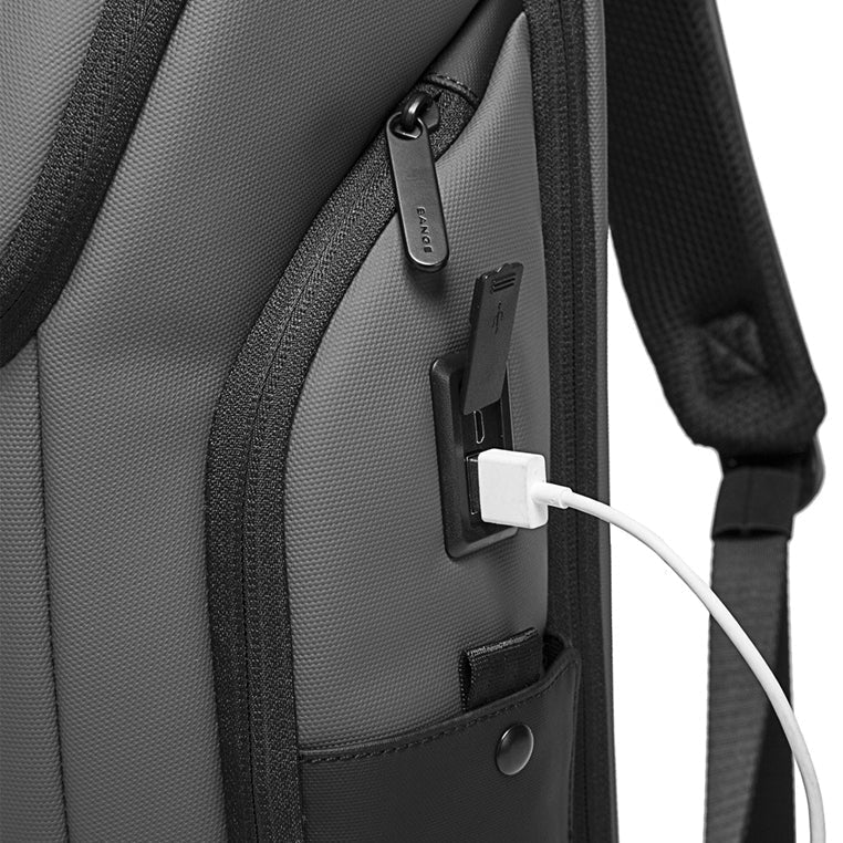Backpack with USB Port and Waterproof Pocket for 17.3" Laptop – Bange Nova