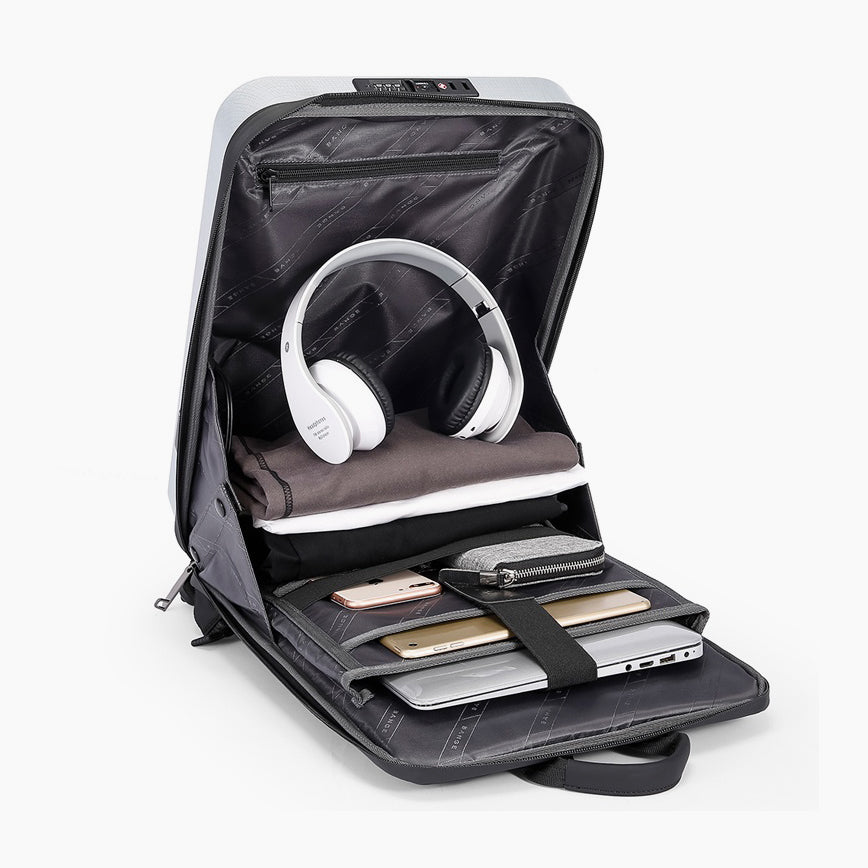 Anti-Theft Backpack with Shock Protection for 15.6” Laptop – Bange T-Shock