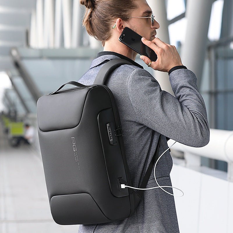 Anti-Theft Executive Backpack for 17.3" Laptop – Bange Tecsafe